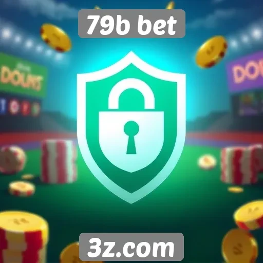 Comprovante de segurança no site 79b bet